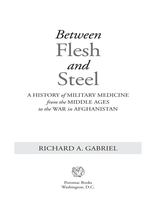 Title details for Between Flesh and Steel by Richard A. Gabriel - Wait list